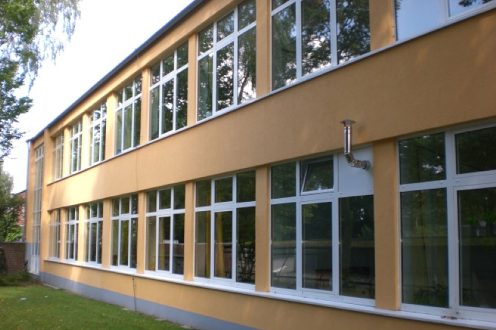 Aluminiumfenster für Schule – von Metallbau Maroldt aus Hamm